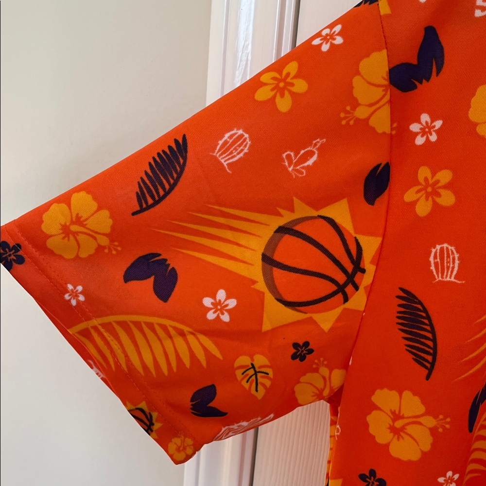 Phoenix Suns Rare Hawaiian Style Cactus Shirt - Picture 4 of 7
